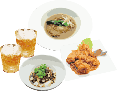 Chinesekitchen貴 ディナータイトル
