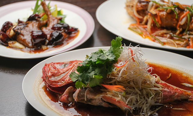 魚を１本まるごと使った料理